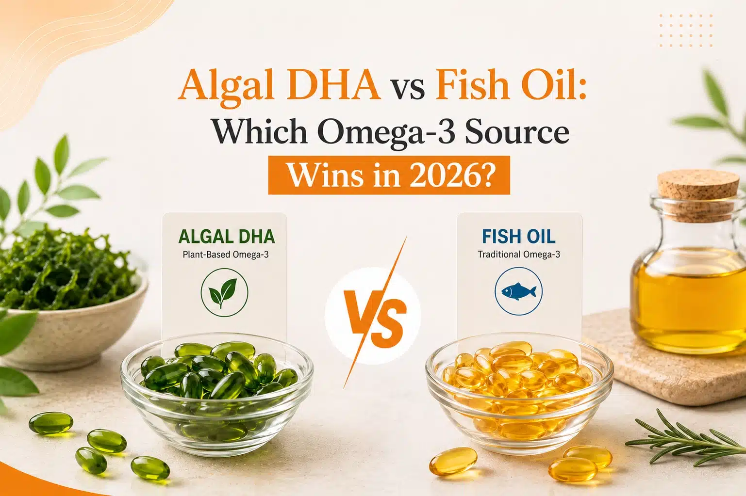 Algal DHA vs Fish Oil